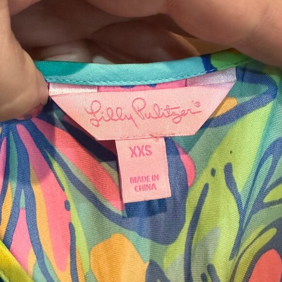 Lilly Pulitzer Spaghetti Strap Romper size XXS - Picture 3 of 6